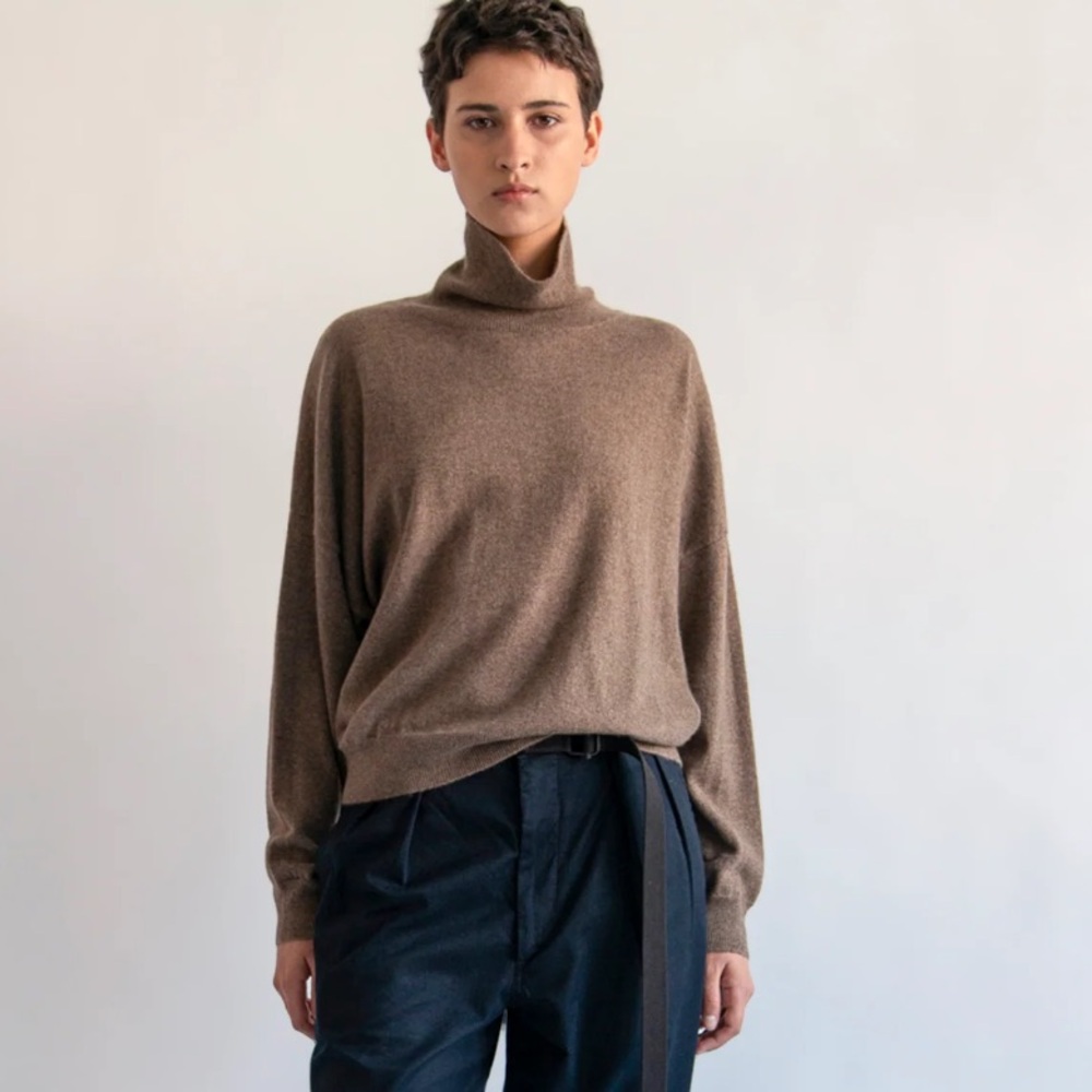NEW Demylee Paloma Cashmere Turtleneck Sweater